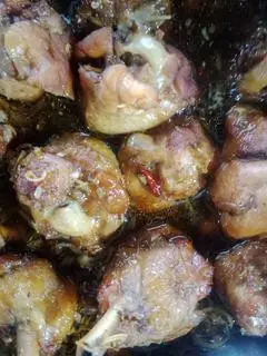 Hình ảnh Cơm Canh Chua Rau+Gà Xào Sả Ớt 