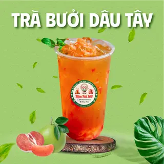 Hình ảnh Trà bưởi dâu tây