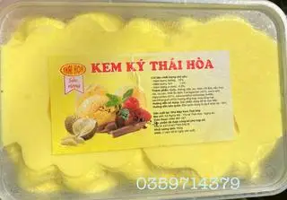 Hình ảnh Kem Thái Hoà vị sầu riêng