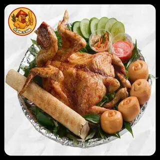 Hình ảnh COMBO 1 Best Seller (1 Gà + 1 Cơm Lam + 4 Bánh bao)