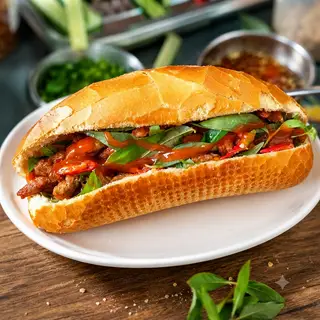 Hình ảnh Bánh mì chả cá