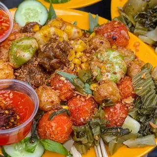 Hình ảnh ComBo Cá Viên Chiên Lơn