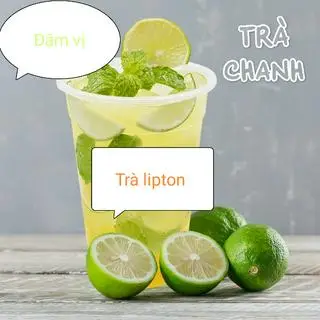 Hình ảnh Trà Lipton Chanh Tươi