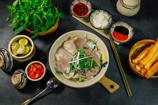 Hình ảnh Phở 2 loại thịt