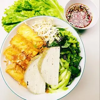 Hình ảnh Bún Nước Tương Đậu Chả Chay