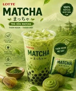 Hình ảnh matcha Lotte