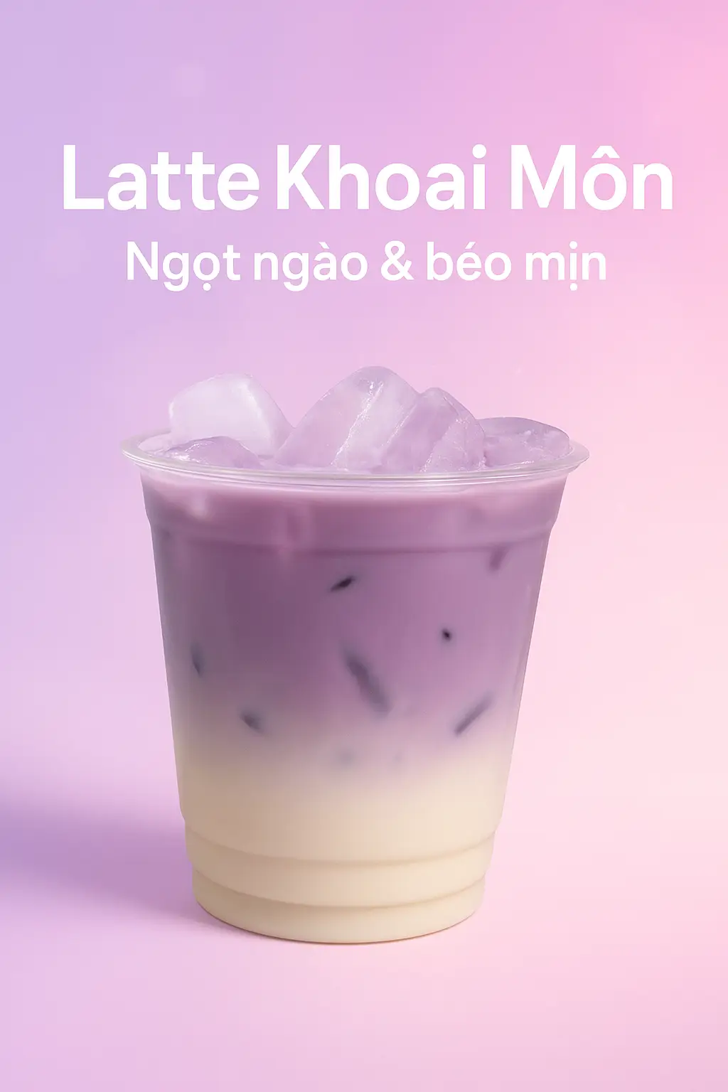Hình ảnh Latte khoai môn M