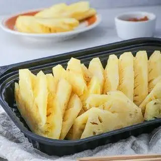 Hình ảnh Khay Dứa kèm muối chấm