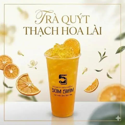 Hình ảnh Trà Quýt thạch hoa Lài L
