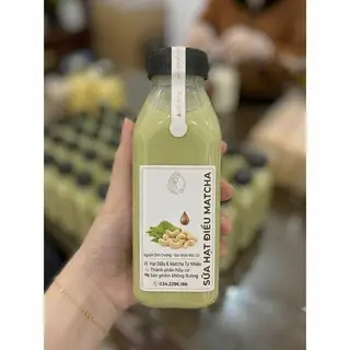 Hình ảnh SỮA HẠT ĐIỀU MATCHA 
