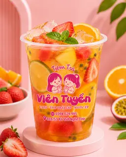 Hình ảnh Trà trái cây tươi