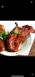 Hình ảnh cơm tấm -sườn cây nướng 