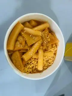 Hình ảnh mỳ tok chả cá hàn 59k