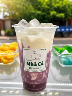 Hình ảnh Latte khoai môn