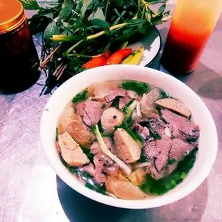Hình ảnh Mì bò tái bò viên