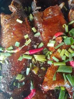 Hình ảnh cá rô kho tiêu 