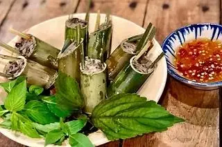 Hình ảnh Ốc nhồi thịt hấp sả 