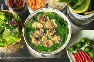 Hình ảnh Bánh đa cá rô đồng