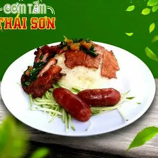 Hình ảnh Cơm sườn lạp xưởng
