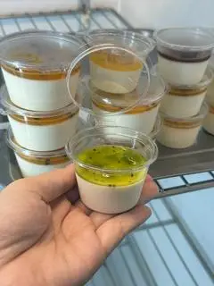 Hình ảnh panna cotta hũ nhỏ