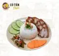 Hình ảnh Cơm đùi gà góc tư sốt chua ngọt