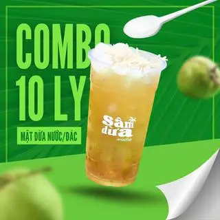 Hình ảnh 10 Ly Mật Dừa Nước/Đác Giảm 25K