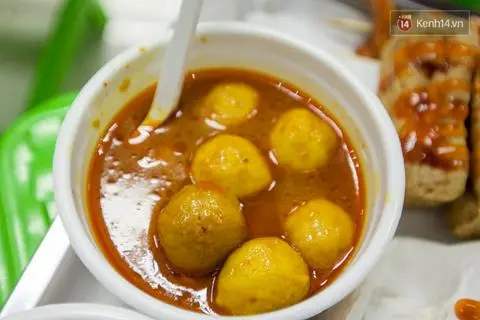 Hình ảnh cá viên cari hong kong