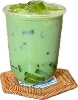 Hình ảnh trà sữa thái xanh
