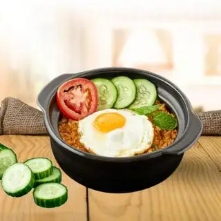 Hình ảnh  Cơm Thố Trứng Ốp La
