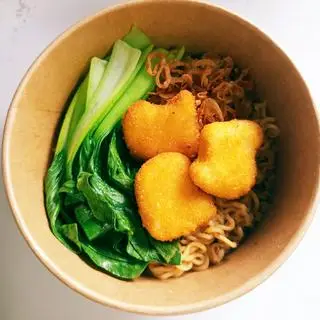 Hình ảnh Mì trộn gà Nugget