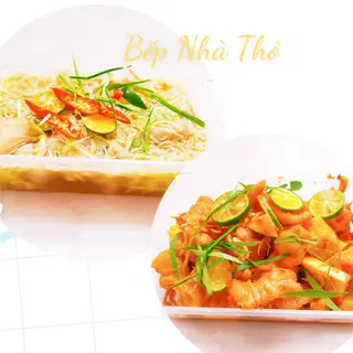 Hình ảnh Combo 2 hộp size S- Chân gà rút xương sả tắc + sốt thái
