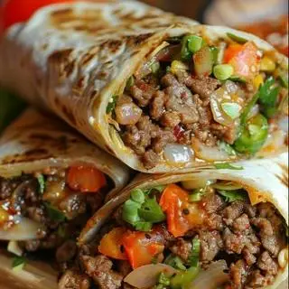 Hình ảnh Tacos nhân bò bầm