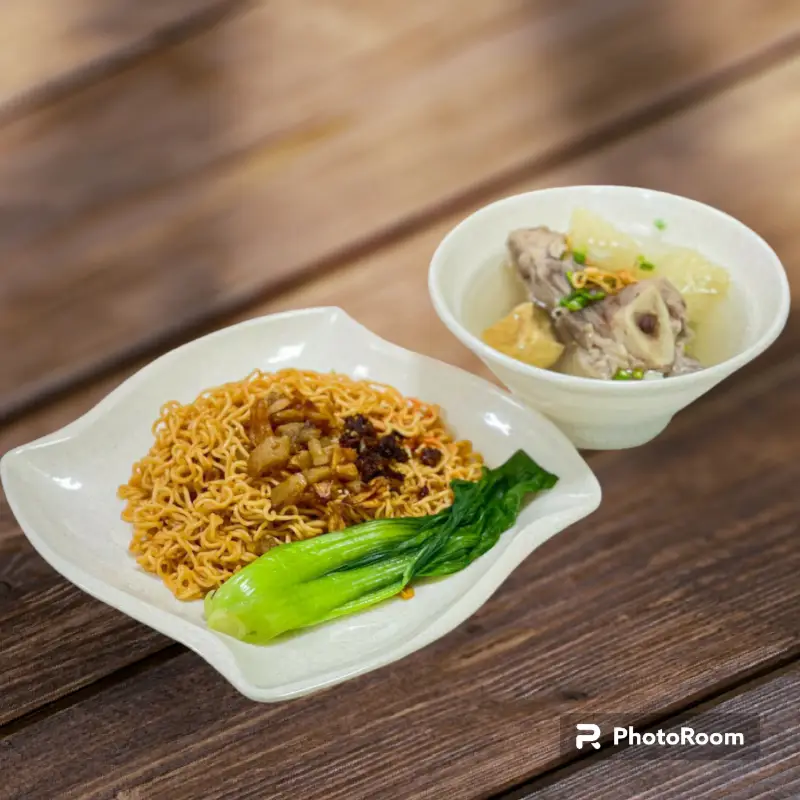 Hình ảnh Mì Gói Trộn Xương