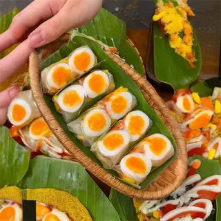 Hình ảnh Bánh Tráng Cuốn Lòng Đào Thập Cẩm (5 Cuốn) 