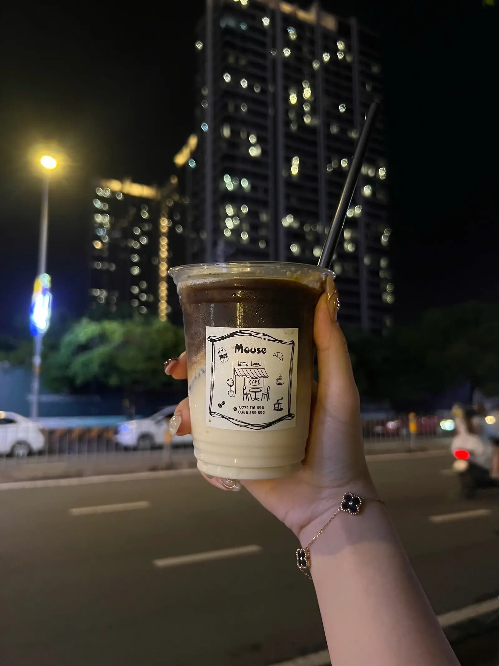 Hình ảnh Houjicha latte