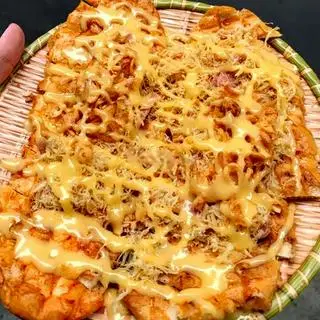 Hình ảnh Bánh mì nướng sốt ( suất lớn - 3 phần - sốt kem trứng phô mai)