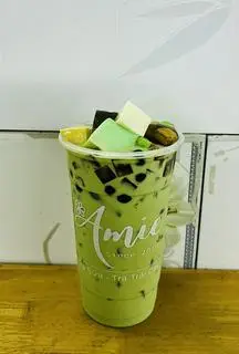 Hình ảnh Trà Sữa Thái Xanh ( Đủ Thạch)