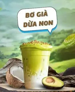 Hình ảnh Bơ già dừa non