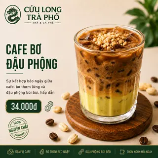 Hình ảnh Cà phê bơ đậu phộng 