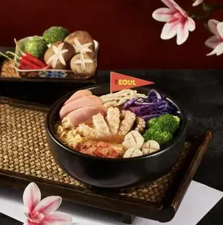 Hình ảnh mì kim chi bạch tuộc