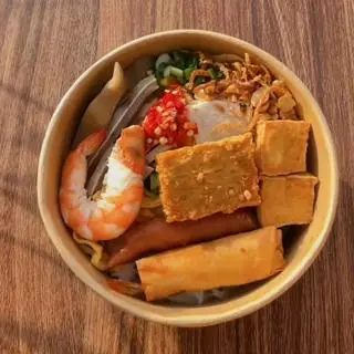 Hình ảnh Bún mắm nêm full topping