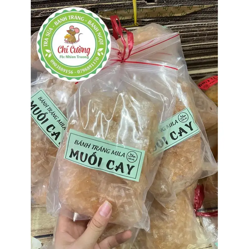 Hình ảnh Bánh Tráng Muối Cay 