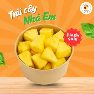 Hình ảnh Thơm cắt sẵn hộp 500ml