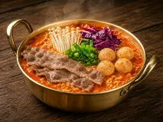 Hình ảnh Mì cay kim chi thịt bò Canada