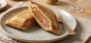 Hình ảnh Hotdog mix 2 loại nhân