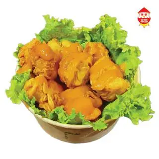 Hình ảnh GÀ POPCORN SỐT PHÔ MAI
