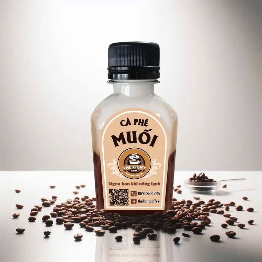 Hình ảnh Cafe muối ( chai)