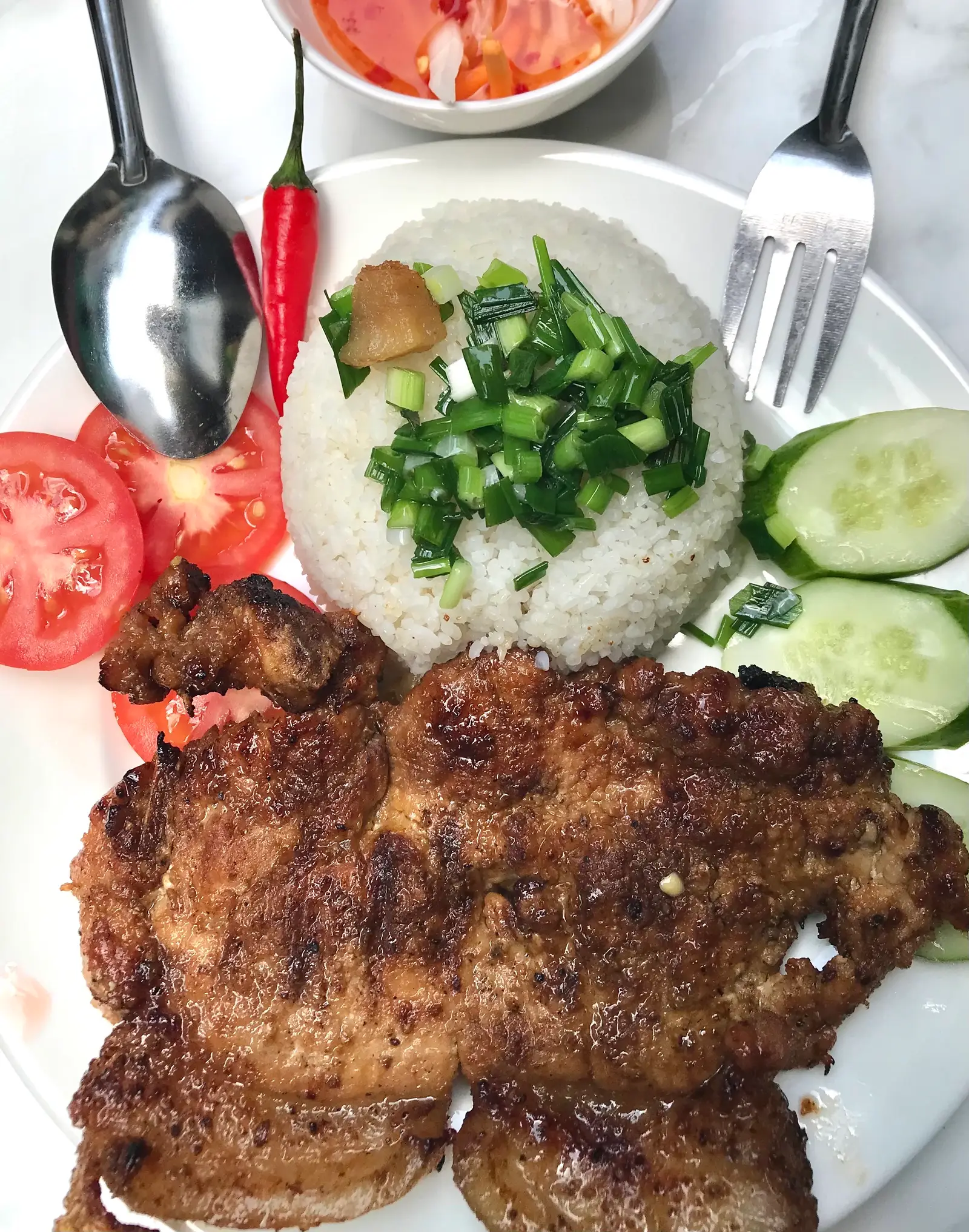 Hình ảnh Cơm thịt nướng