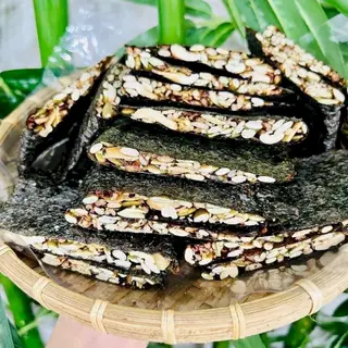 Hình ảnh Rong biển cuộn gạo lứt mix hạt - 1 thanh