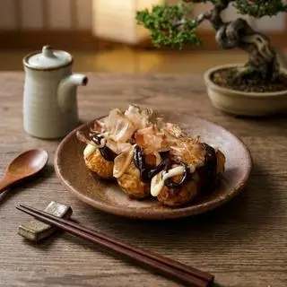 Hình ảnh BÁNH NƯỚNG NHÂN BẠCH TUỘC - TAKO YAKI.